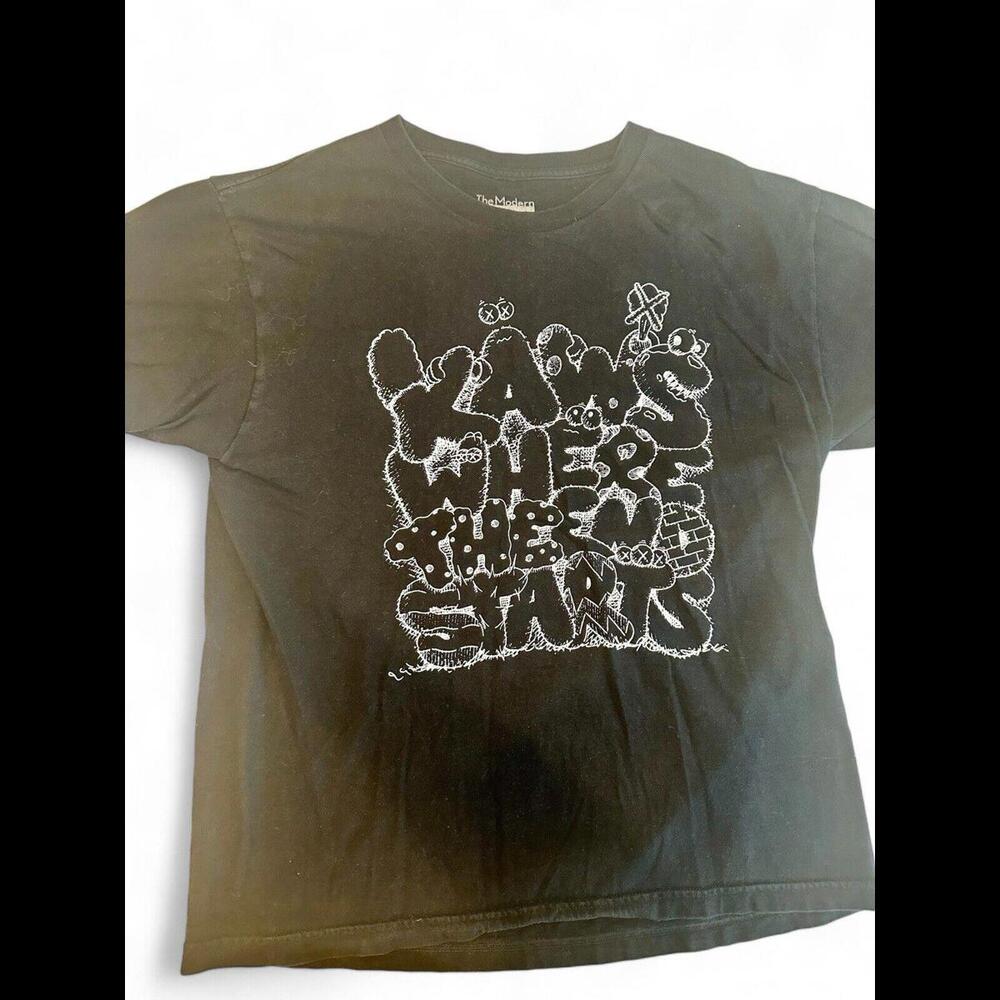 Kaws Where The End Starts T shirt Modern FW Large Vintage